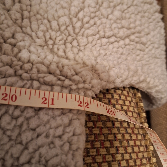 Green Tea Cozy Cream Sherpa Pullover Jacket Shacket - Picture 6 of 11